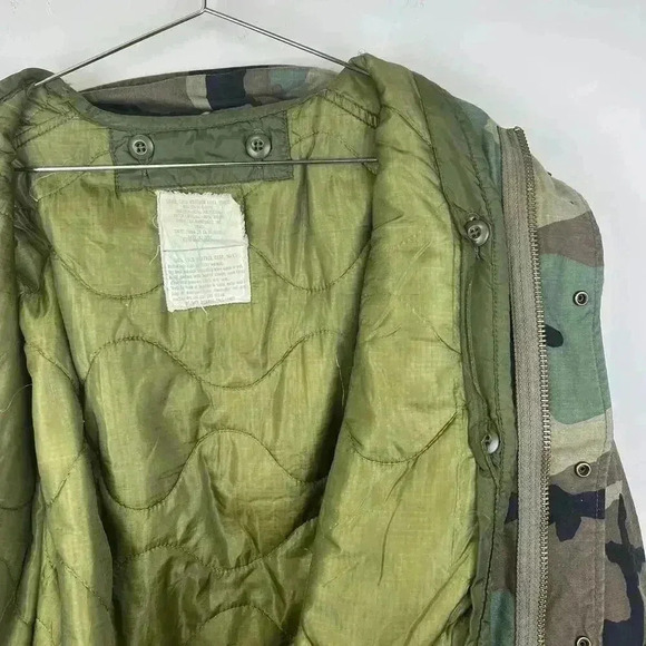 Vintage Camouflage USA Military Jacket - Utility & Style - Picture 7 of 8